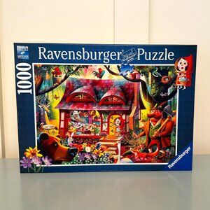Ravensburger Puzzle “Come In, Red Riding Hood…” 1000 Piece Jigsaw Puzzle–COMPLET